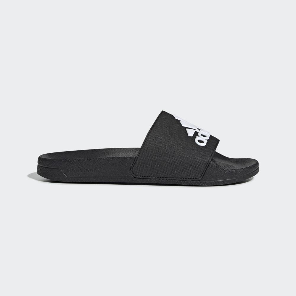 Papuci Adidas Adilette Shower Barbati Romania - Negrii/Albi F34770